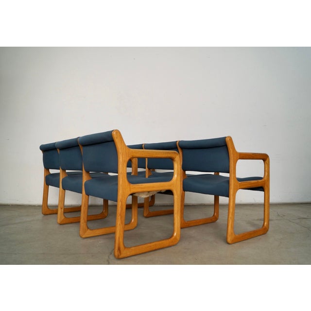 1970s 1970’s Mid-Century Modern Tandem Seating Waiting Room Chairs Benches - A Pair For Sale - Image 5 of 12