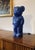 Postmodern Blue Bear Lamp by Heinz Klein for Elmar Flötotto, Germany, 1990s For Sale - Image 9 of 18