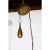 Mid-Century Modern 1950s Paavo Tynell Satin Brass Pendant For Sale - Image 3 of 7