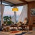 The Tambo Arc Lamp is a striking Mid-Century Modern lighting piece designed by Peter Morelli in 1984. Its sweeping arc...