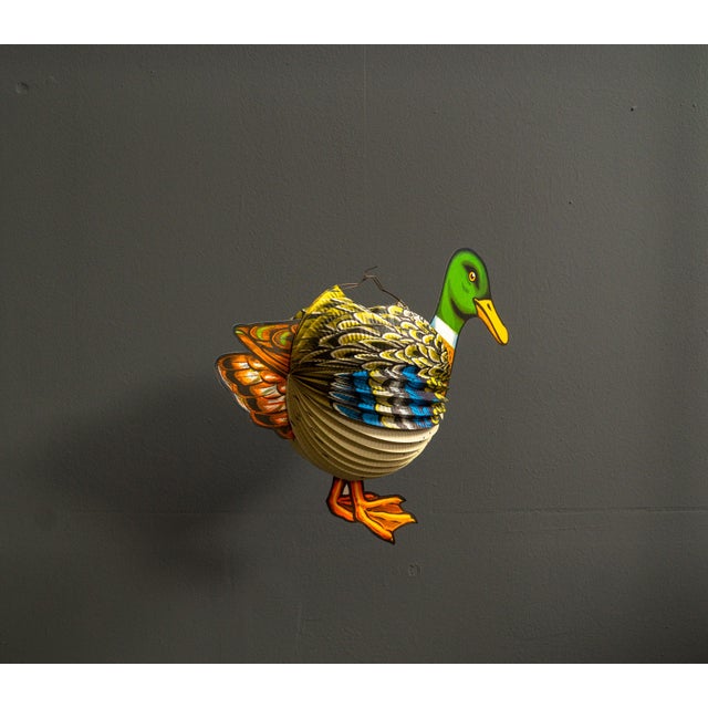 Paper Duck Lantern, West Germany, 1960s For Sale - Image 11 of 14