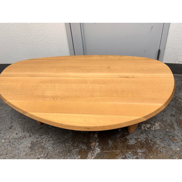 Design Plus Gallery presents a Bespoke Natural Oak Coffee Table. Formed from white oak, the table displays a soft, organic...