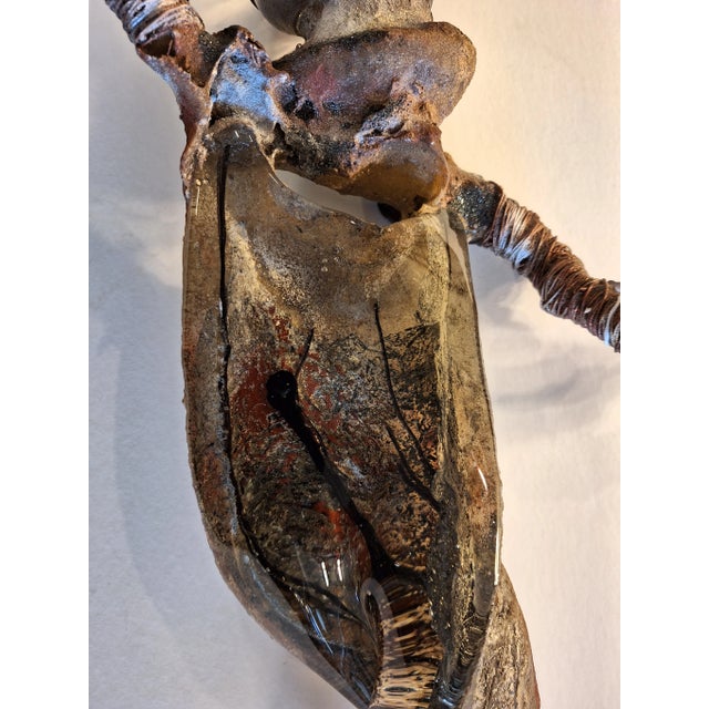 1990s Laura Donefer Canadian Artist and Pilchuck School Teacher Art Glass Sculpture For Sale - Image 12 of 12