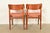 Finn Juhl Style Danish Modern Sculpted Teak Side Chairs or Dining Chairs, Pair For Sale - Image 12 of 14