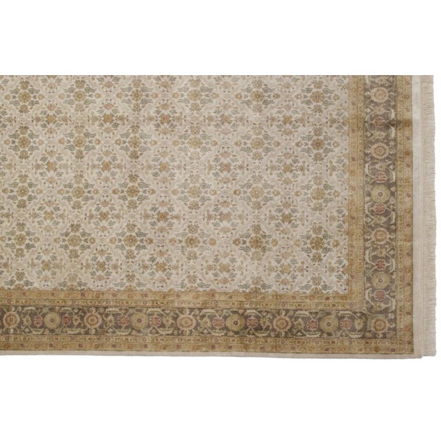 New Agra Rug - 10' X 14' For Sale - Image 4 of 13