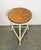 1960s Industrial Beige Workshop Stool, 1960s For Sale - Image 5 of 15