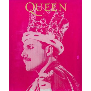 Freddie Mercury Painting by Dane Shue For Sale