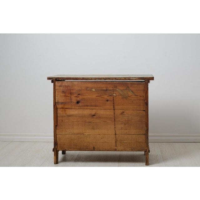 Antique Swedish Chest of Drawers in Pine For Sale - Image 13 of 14