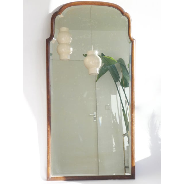 Large Antique Dutch Scalloped Mirror For Sale - Image 3 of 12