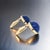 Natural Finely Faceted Quality Lapis Lazuli Cufflinks 14k Y Gold 40 CTW Certified $3,450 311039 This is a Unique Custom...