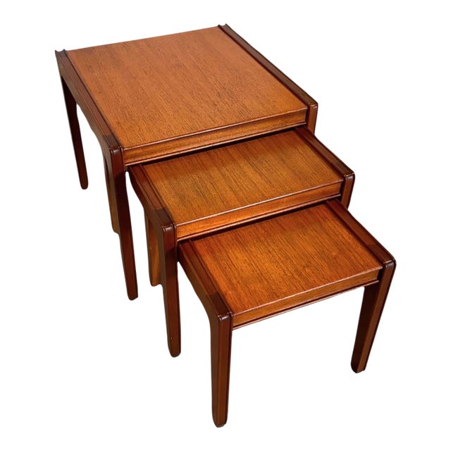 Mid 20th Century Nest of Tables Attributed to Remploy For Sale