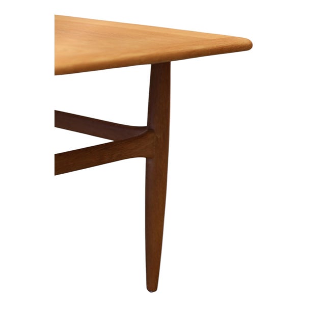 Wood Coffee Table in Oak by Kurt Østervig for Jason, Denmark, 1960s For Sale - Image 7 of 17