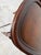 Vintage Henredon / Hekman - Style Faux Bamboo Carved Wood Oval Tray-Top Side Table For Sale - Image 12 of 12