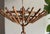 Wood Bamboo and Rattan Pendant Lamp with Chinoiserie Details by Louis Sognot, 1950 For Sale - Image 7 of 9