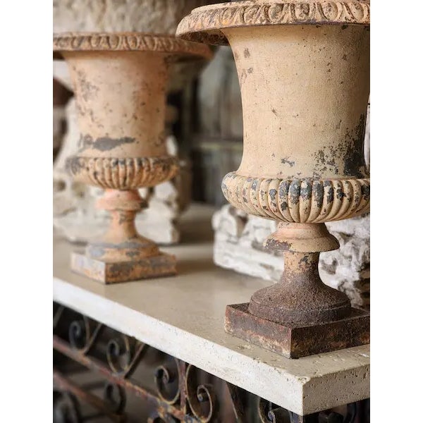 Pair of 19th Century Italian Rendez-Vous Sunset Urns For Sale - Image 9 of 18