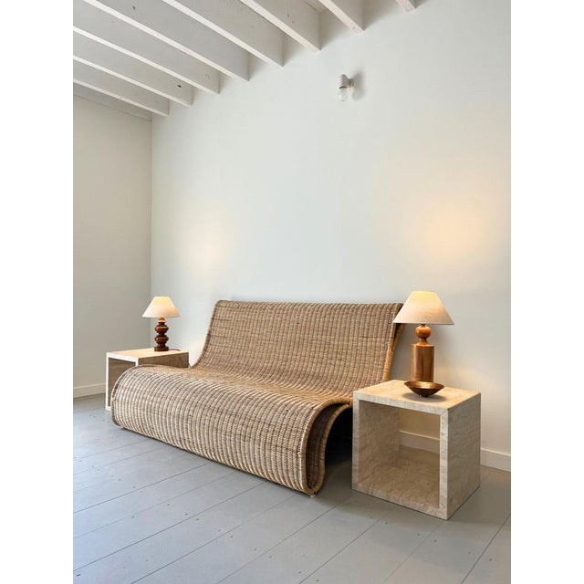 Cubical Travertine Marble Side Tables, Italy, 1980s, Set of 2 For Sale - Image 17 of 18