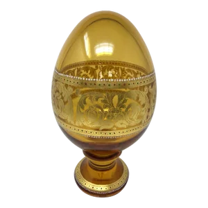 Murano Glass Faberge Style Egg