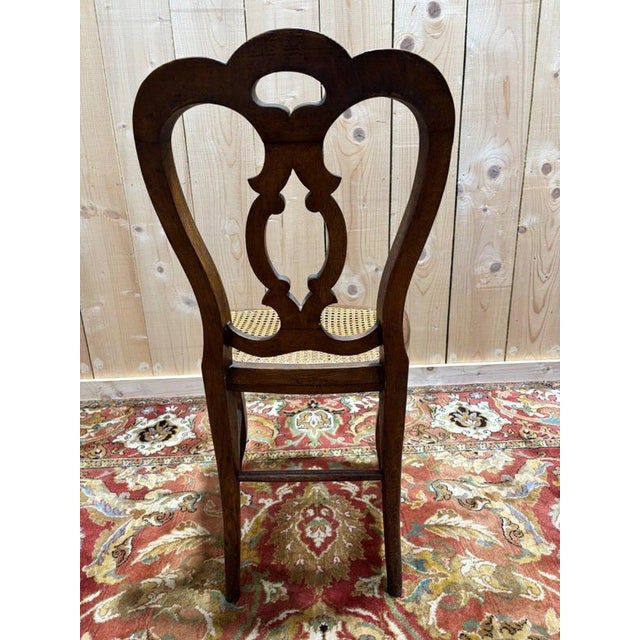 Louis Philippe Cane Chairs, Set of 10 For Sale - Image 6 of 11