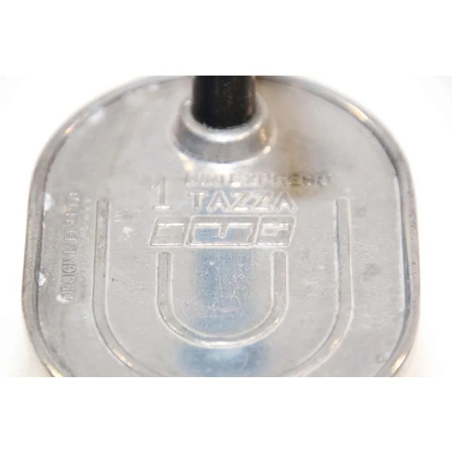 Silver Vintage Italian Bialetti Espresso Coffee Maker For Sale - Image 8 of 13