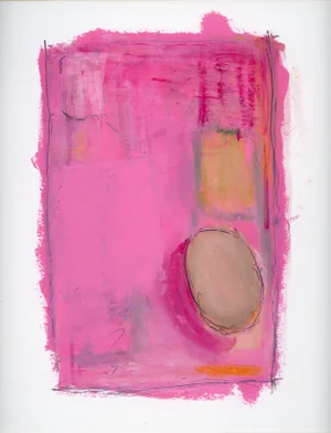 "Play Drawing #3" Contemporary Original Abstract Oil Painting by Vincent Salvati