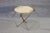 1960s Sword Form Marble Top Gueridon For Sale - Image 5 of 9