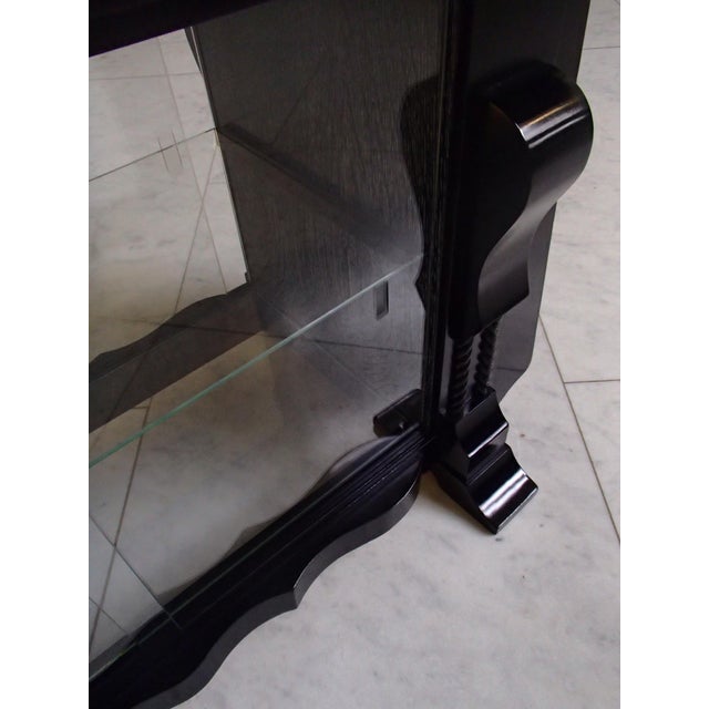 Oak Bar Table and Cabinet, 1940s For Sale - Image 14 of 18