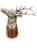 Traditional Vintage Gucci Silver-Tone Stag Deer Head Stirrup Cup For Sale - Image 3 of 8