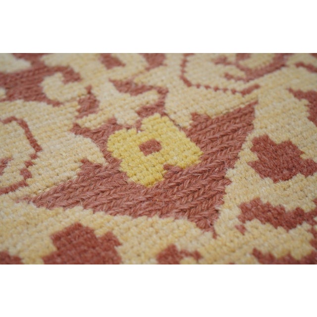 Yellow Sumak Rug 6'0'' X 9'0'' For Sale - Image 8 of 13