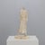 This expressive modernist sculpture depicts a standing male figure reduced to its essential form. Executed in the...