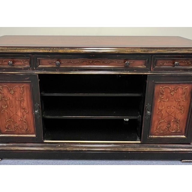 Artistica Rustic European Sideboard Credenza For Sale - Image 9 of 12