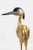 Vintage Life Size Heron Sculpture, Lacquered Fiberglass, 1980s Italy For Sale - Image 3 of 10