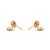 Metal 14k Solid Gold 1.82 Carat Natural Ruby Soliatire Stud Earrings for Her- A Pair For Sale - Image 7 of 15