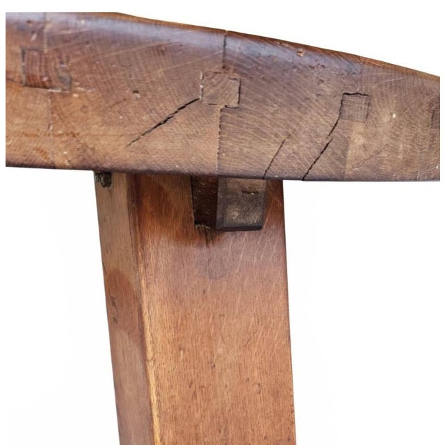 Vintage Brutalist Oak Coffee Table, 1960s For Sale - Image 14 of 18