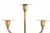 Roycroft Arts & Crafts Brass Finished Hammered Copper Candelabras, Pair For Sale In South Bend - Image 6 of 13