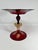 Traditional Vintage Murano Glass Compote For Sale - Image 3 of 6