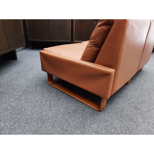 Model Conseta Two-Seater Leather Sofa by Wilhelm Möller for Cor, 1960s For Sale - Image 10 of 14