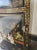 1950s Chinoiserie Black Lacquer Mop Chinese Cabinet Hand Painted For Sale - Image 9 of 15