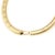 Roberto Coin Bracelet 18k Yellow Gold Engraved Hinged Bangle For Sale - Image 4 of 5
