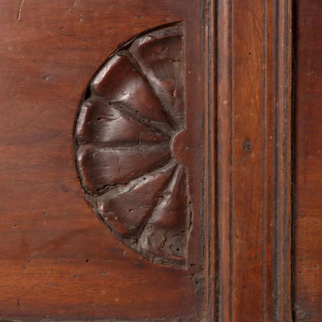 Wood Walnut Chest, Italy, 18th Century For Sale - Image 7 of 11
