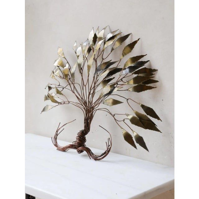 1970s Tree Wall Sculpture by Daniel Dhaeseleer, 1970s For Sale - Image 5 of 8