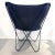 Mid 20th Century Hammered + Welded Patchwork Steel Butterfly B K F Chair For Sale - Image 5 of 10