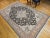 Late 20th Century Vintage Persian Tabriz Heriz Rug, Geometric Pattern, Hand-Knotted Wool, Black & Ivory, 7’ X 10’ For Sale - Image 5 of 12