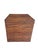 1990s Large Vintage Pencil Reed Gabriella Crespo Style British Colonial Storage Cube Side Table For Sale - Image 5 of 7