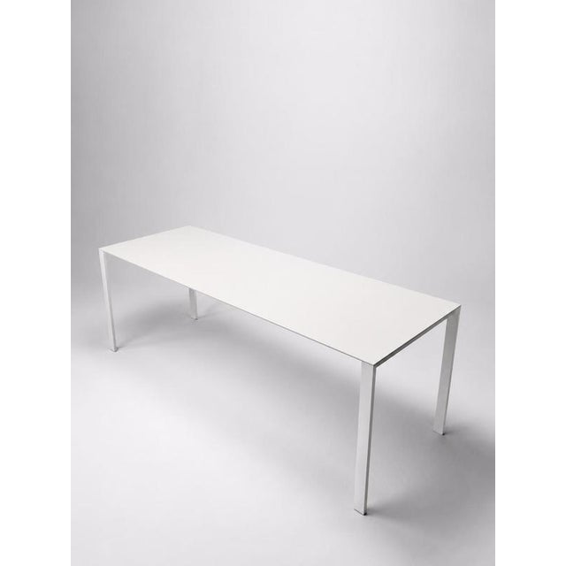 Metal Thin K Extendable Dining Table from Kristalia For Sale - Image 7 of 7