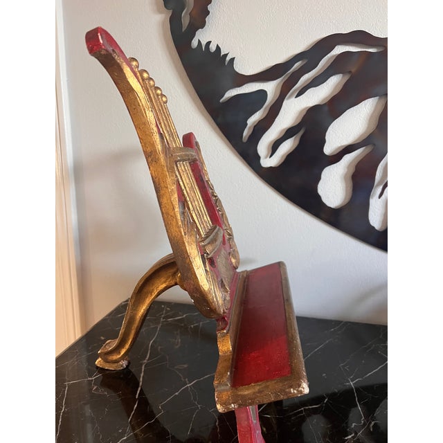 Early 19th Century Antique Wooden Music/Picture Stand - Table Top For Sale - Image 5 of 9