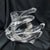 Vannes Le Chatel Signed Crystal Sculpture/Centerpiece - Large, Freeform, Vintage (11”x11”x10”) Please Read For Sale In Philadelphia - Image 6 of 18
