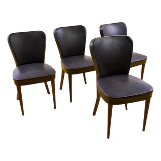 Vintage Chairs, 1950s, Set of 4 For Sale