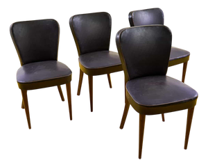 Vintage Chairs, 1950s, Set of 4