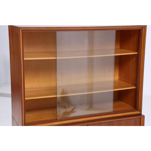 Wood Vintage Display Cabinet, 1960s For Sale - Image 7 of 11