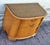 Metal Mid-Century Chest of Drawers in Oak with Drawers, a Door and Tinted Glass Pane, 1950s For Sale - Image 7 of 8